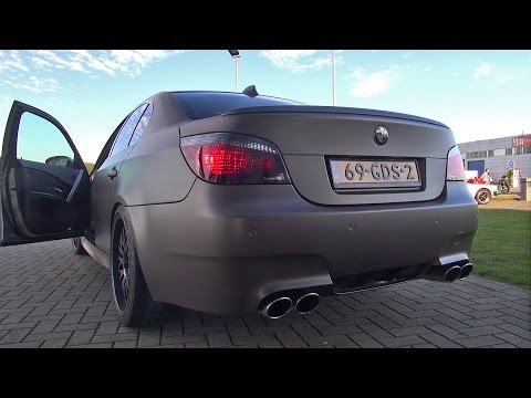 BMW M5 V10 w/ Custom X-Pipe + HMS Performance Exhaust!