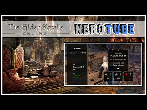 [The Elder Scrolls Online] - Ep 830 - On construit des meubles ! (Homestead / Housing) [FR] [PS4]