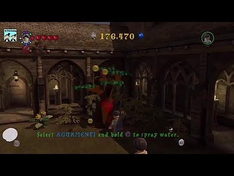 Lego Harry Potter Years 5-7 Walkthrough - Hogworts Grounds