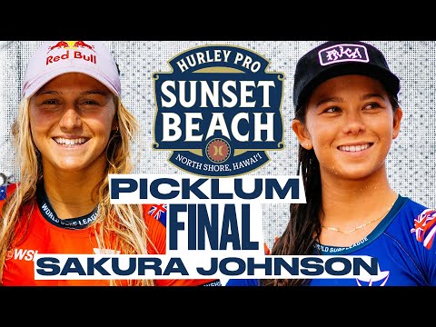 Molly Picklum vs Bettylou Sakura Johnson | Hurley Pro Sunset Beach 2024 - FINAL