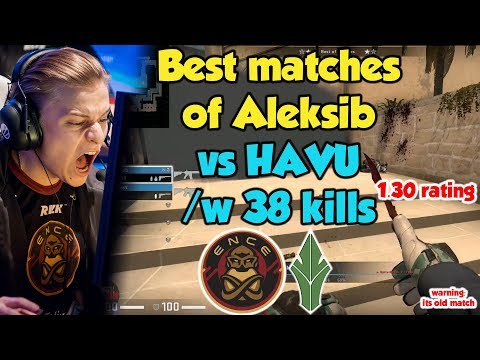 Best performances of Aleksib vs HAVU /w 38 frags * Mirage