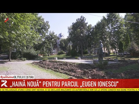 ,,Haină nouă” pentru Parcul „Eugen Ionescu”