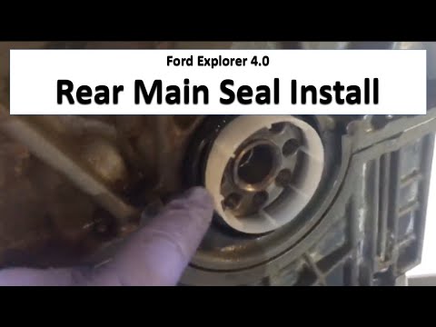 How to easily install Rear Main Seal on Ford 4.0