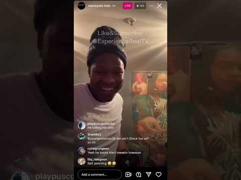 MONEYSET TWIN @MoneySetTwin on Live Cranking That BABY JAMO @BabyJamo37 FREE TALL