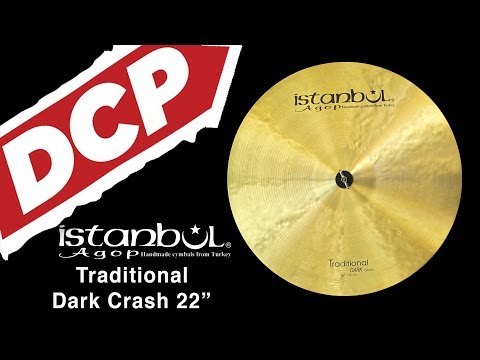 Istanbul Agop Traditional Dark Crash Cymbal 22" 2023 grams