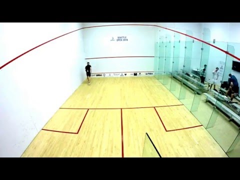 Seattle Squash Open 2016 - Quarter final Shah Khan (PAK) vs Tom Ford (ENG)