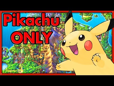 Can I Beat Pokemon Platinum with a single Pikachu? 🔴 NO ITEMS ► Pokemon Challenges