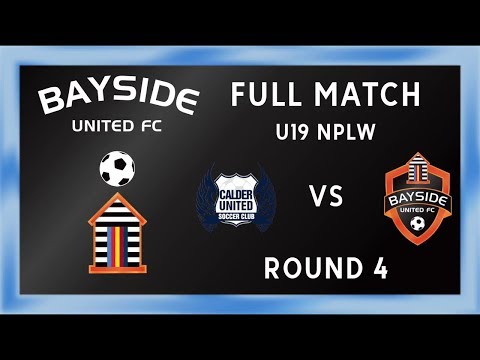 ROUND 4 2018: U19 BUFC v Calder United FC Full Match