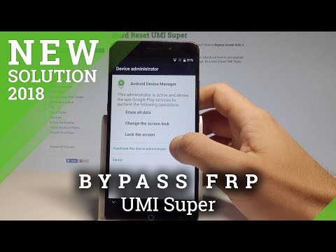 How to Bypass Google Account on UMI Super - Remove Google Lock / Unlock FRP in UMI