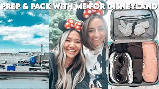PREP AND PACK WITH ME FOR DISNEYLAND 2023 VLOG