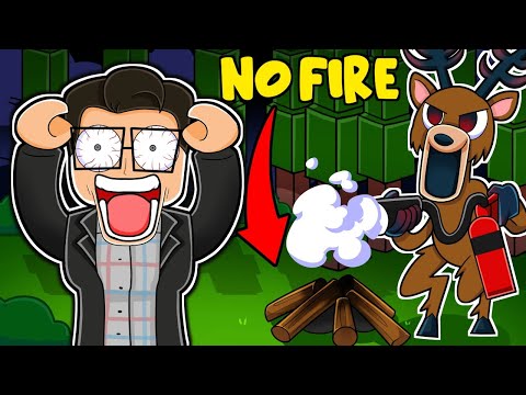 My Parents SURVIVE 99 Nights In Forest with NO FIRE...