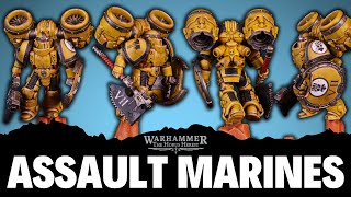 Paint the new MkII Assault Squad for Horus Heresy!