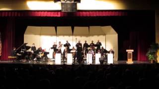 AEHS Alumni Jazz Band performs 