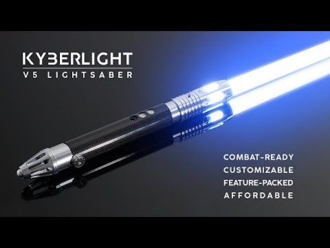 Kyberlight V5 Lightsaber The combat-ready, feature-packed, customizable Lightsaber  | Indiegogo