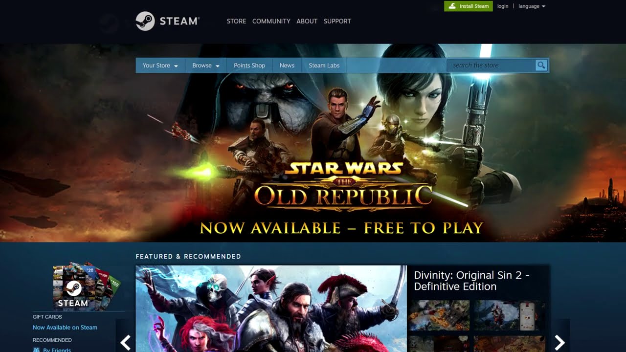 Star Wars: The Old Republic - SW:TOR on Steam