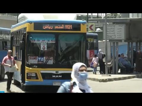 المواصلات العامة في مصر خطر يهدد المواطنين بالإصابة بفيروس كورونا