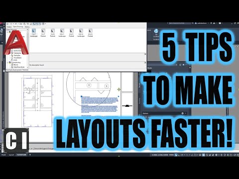 5 Must-Know AutoCAD Tricks to Create Layouts Faster! - New Layouts, Copy Layouts & Automation