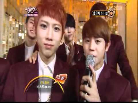 [110527] Music Bank Interview @ beast
