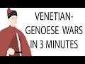 Venetian-Genoese Wars | 3 Minute History