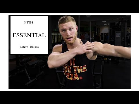 How to EXECUTE a lateral raise - The Essentials