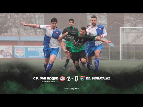 JORNADA 17. C.D. San Roque E.F.F. -2 E.D. Moratalaz -0. #EDMoratalaz