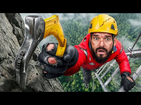 We Climbed The World's Most Dangerous Ladder (2,000 Foot Drop) 🇦🇹