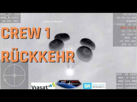 So bringt SpaceX Astronauten von der ISS zurück zur Erde
