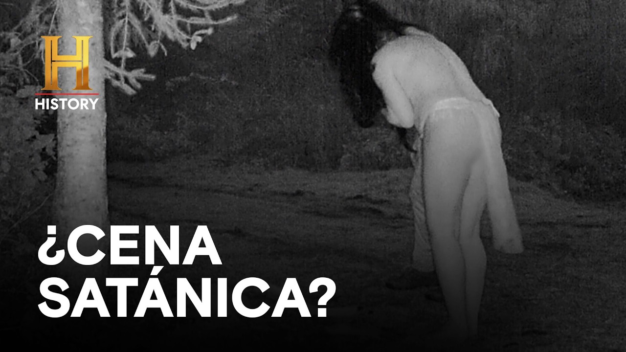 CENA SATÁNICA -  Imágenes de una cámara trampa - LA EVIDENCIA ESTÁ ENTRE NOSOTROS