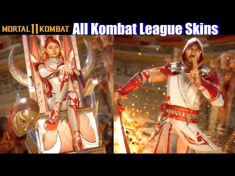 MK11 Kombat League Skins (Kitana Scorpion Skarlet Erron) - Mortal Kombat 11