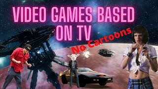Video Games Based on TV Shows