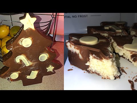 Ciocolata bounty in forma de bradut 🎄🍫🥥🇷🇴#food #reteteusoare #adinab #recipe #retetesanatoase #choco