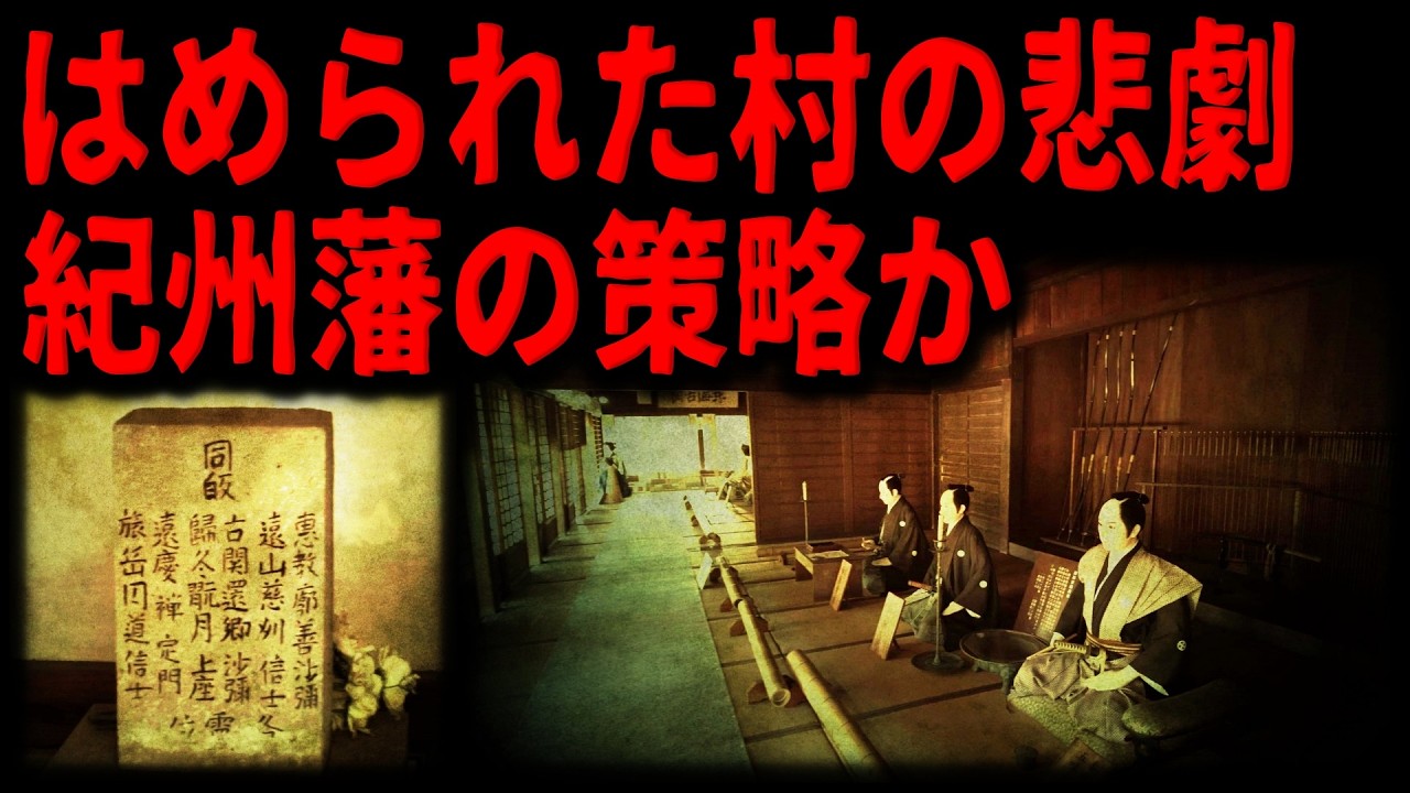 【村の組頭全員の首】江戸時代の恐ろしい船とは