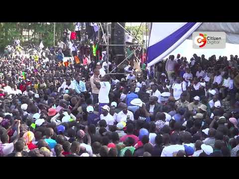 Babu Owino's full speech in Bungoma