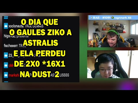 O DIA QUE O GAU ZIKO A ASTRALIS E ELA PERDEU *16x1*