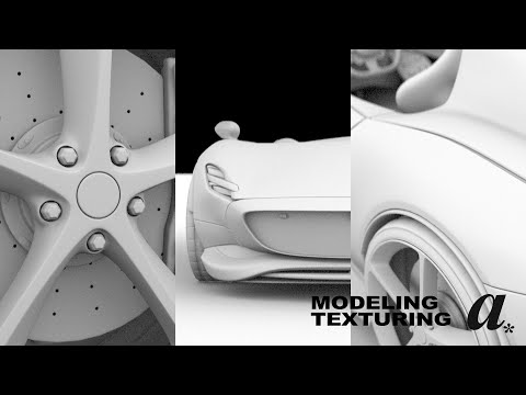 Ferrari Monza SP1 - Modeling/Texturing Timelapse // Cinema 4D, Octane Render.