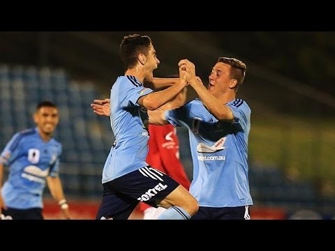 Marc Janko Amazing 37 Yard Voley Goal vs Brisbane Roar_Sydney FC vs Brisbane Roar 2-0 24/10/2014
