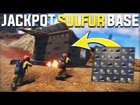 RAIDING A RICH ARMOURED BUS STOP BASE GAVE US JACKPOT SULFUR PROFIT - Rust Survival Gameplay |S18-E4