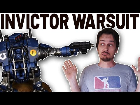 How To Paint The Primaris Invictor Tactical Warsuit