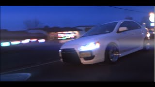 Stanced Lancer - Lancer Lurkin&#39; (Rolling Video)(Edit)