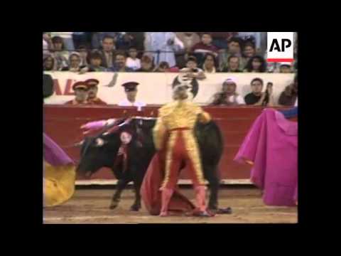 MEXICO: SPANISH FEMALE BULLFIGHTER