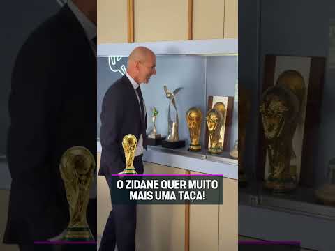Será que a França de Zidane vem para o título? 👀🏆 #shorts
