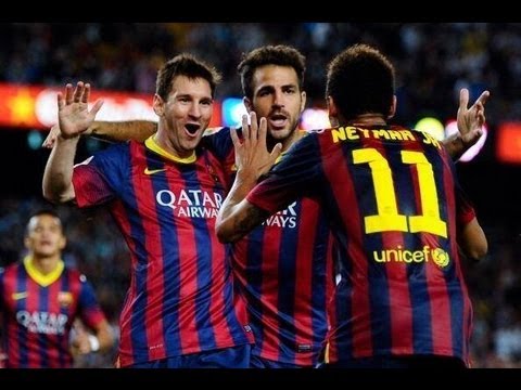 FC Barcelona vs FC Sevilla - 3-2 - La Liga - All Goals - HD