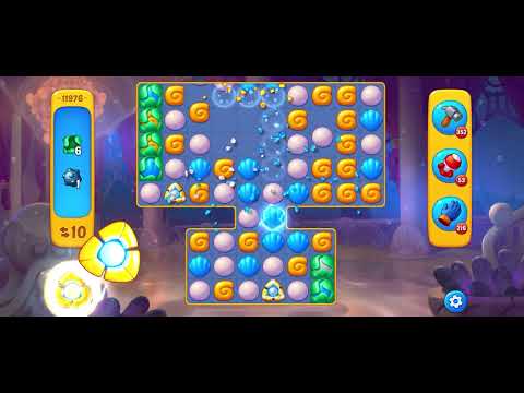 Fishdom level 11976 no boosters フィッシュダム ノーマル