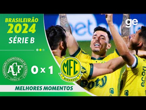 Gols e lances de Chapecoense x Mirassol
