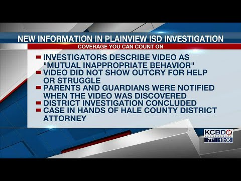 Plainview ISD releases new statement about incident at South Elementary