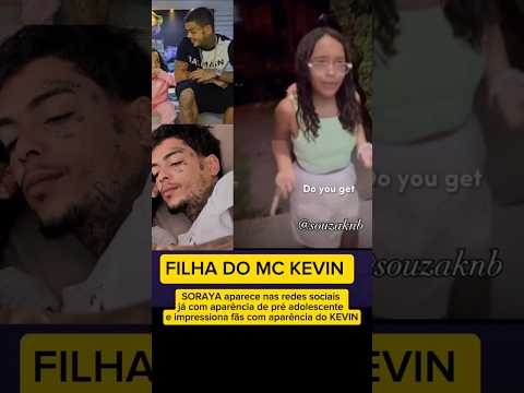 FILHA DO MC KEVIN APARECE NA INTERNET COM APARÊNCIA DO PAI #mckevin #filha #funk