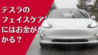 テスラのフェイスケアにはお金がかかる?