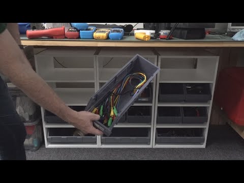 EEVblog #1344 - Custom Lab Storage Shelves