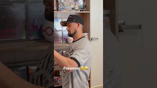 Chaos is rising! Because I can’t open the box😂 more pokemon coming. #shorts #pokemon #tcg #chaos