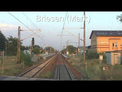 Führerstandsmitfahrt Brandenburg-Frankfurt/Oder Teil 5